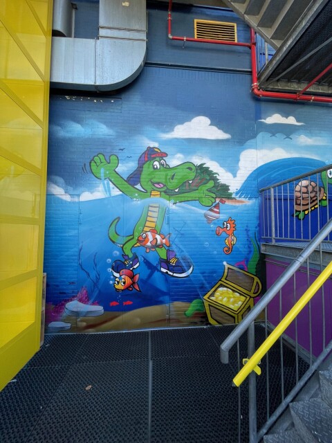 Crocodil kinderkamer