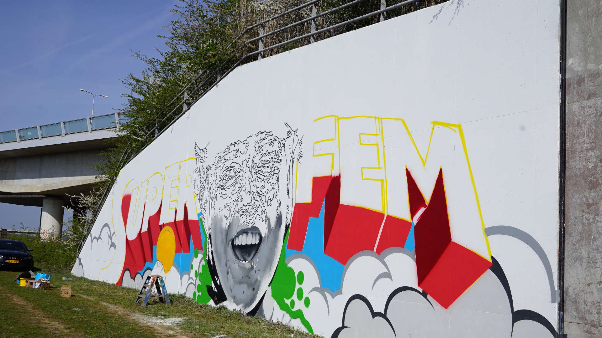 Fem van Empel Mural die invulling krijgt