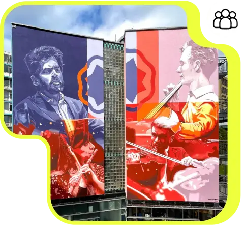 Foto public art rotterdam