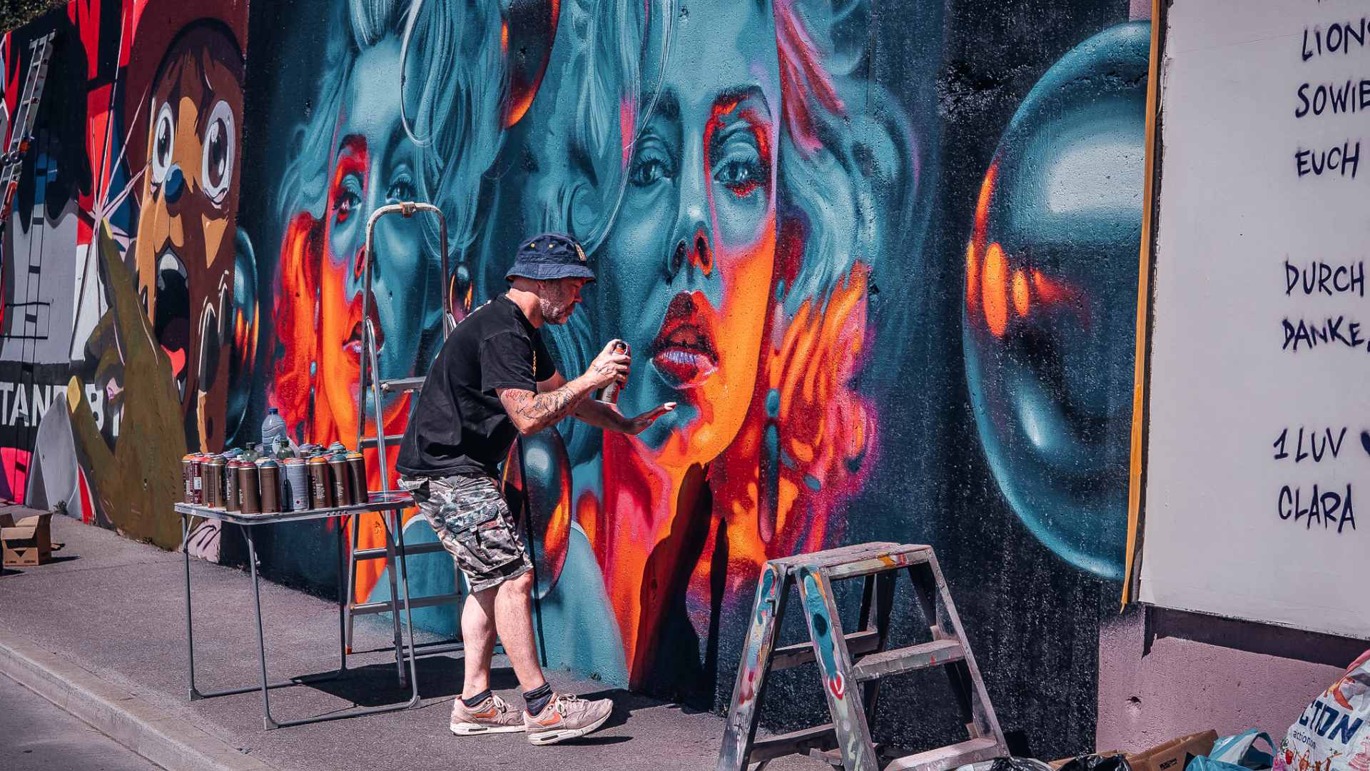 Mosbach Festival mural gefotografeerd door Smutje fotografie Karski