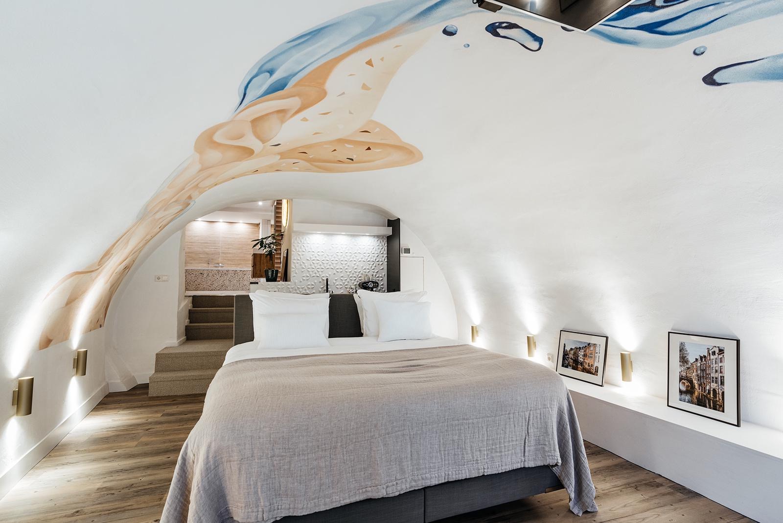 Mural Cozy Pillow Hotel Utrecht