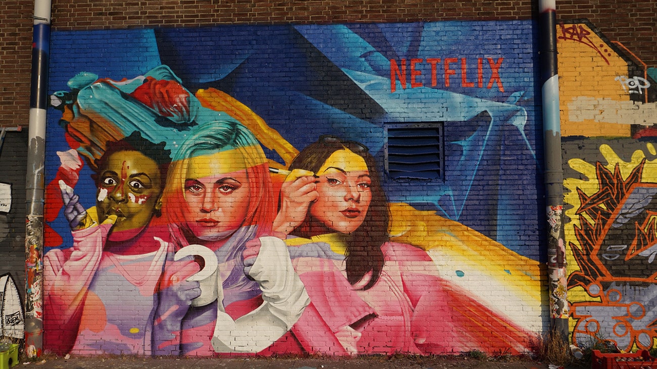 Orange Is The New Black Mural Netflix