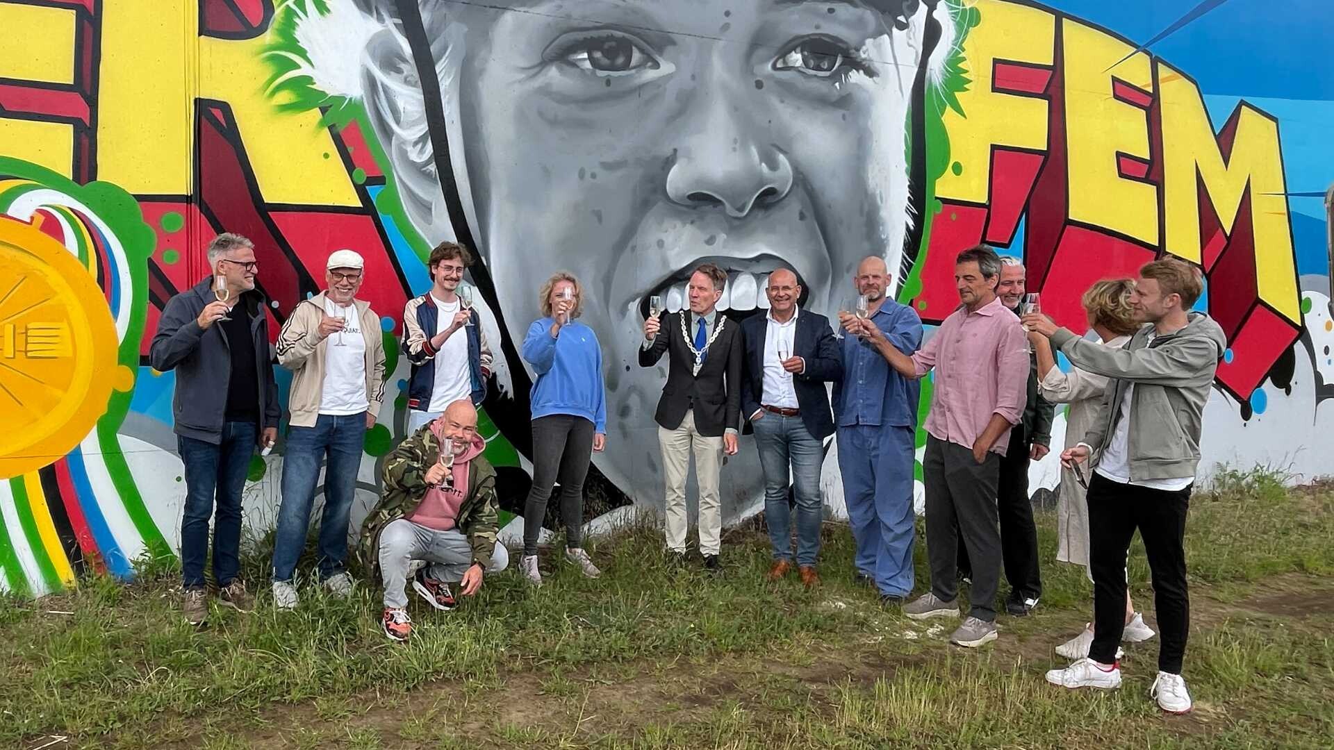 Proostmoment Fem van Empel met burgermeester