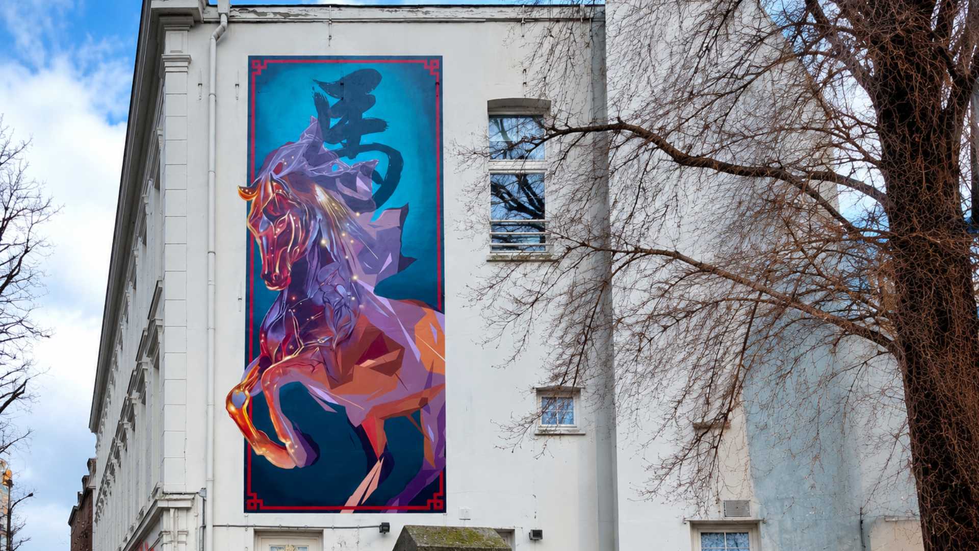 Vuurpaard Chinese nieuwjaar