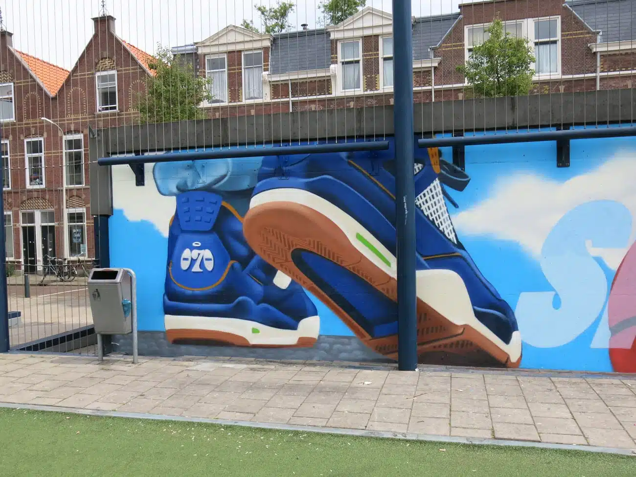cruyff court muurschildering